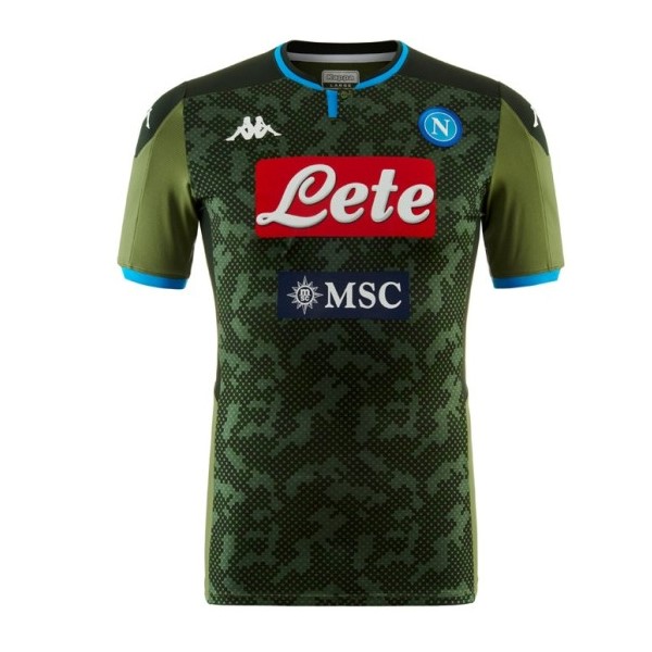 Maillot Football Naples Exterieur 2019-20 Vert